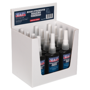 Sealey SCS601 High Strength Bearing Fit Retainer 50ml - Pack of 12