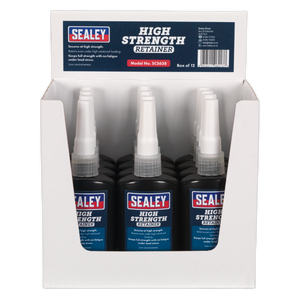 Sealey SCS638 High Strength Retainer 50ml - Pack of 12 - additional view 3