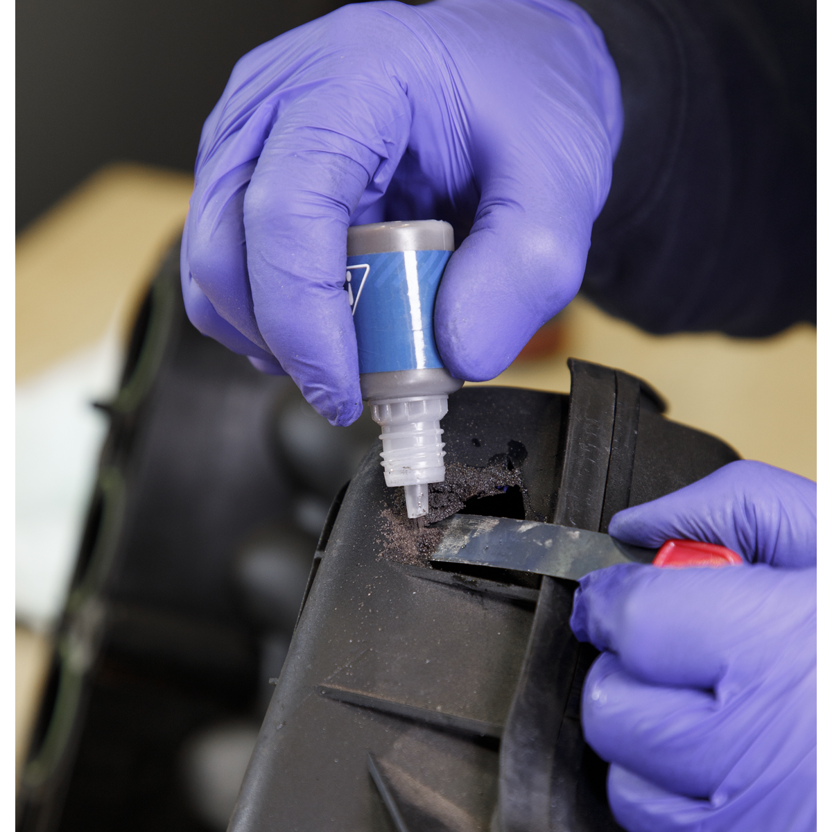 Sealey SCS908 Fast-Fix Filler & Adhesive - Black - additional view 3