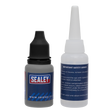 Sealey SCS908 Fast-Fix Filler & Adhesive - Black
