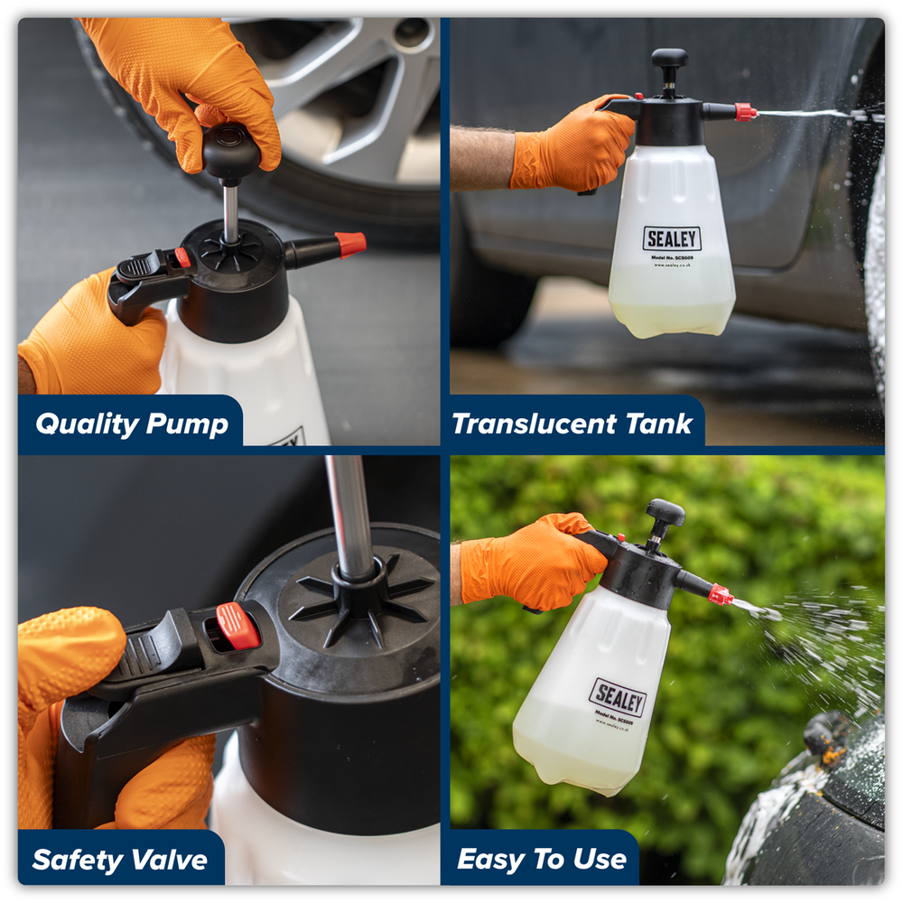 Sealey SCSG09 Snow Foaming/Detailing/Maintenance Pressure Sprayer 2L - additional view 13