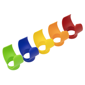 Sealey SCSGC Pressure Sprayer Colour-Coded Caps 5pc