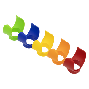 Sealey SCSGC Pressure Sprayer Colour-Coded Caps 5pc - additional view 6