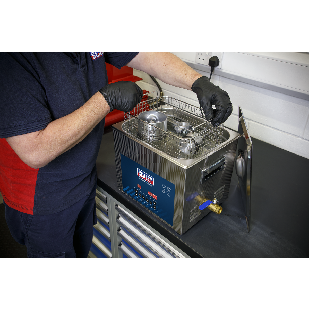 Sealey SCT09 Ultrasonic Cleaner 9L - additional view 8