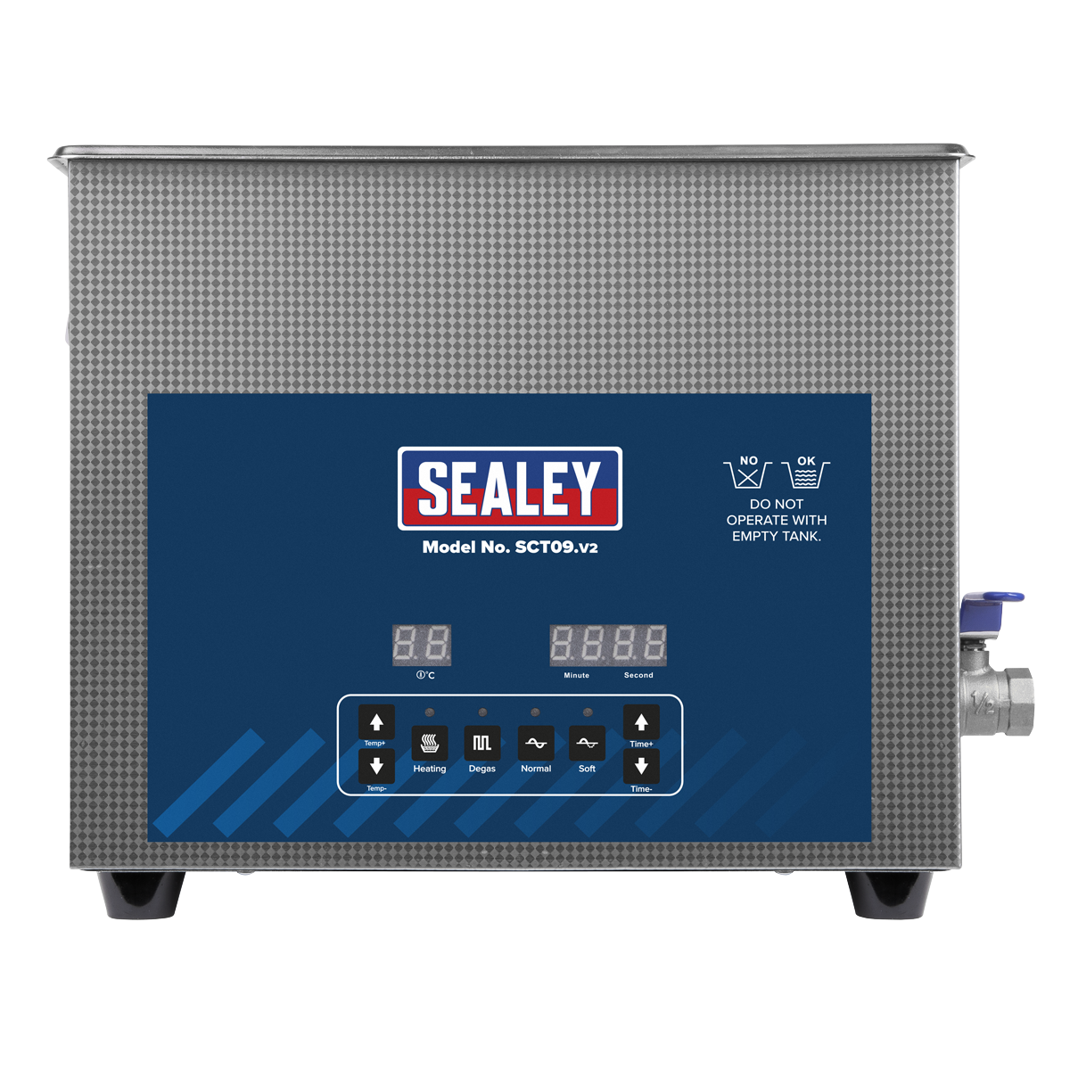 Sealey SCT09 Ultrasonic Cleaner 9L - additional view 2