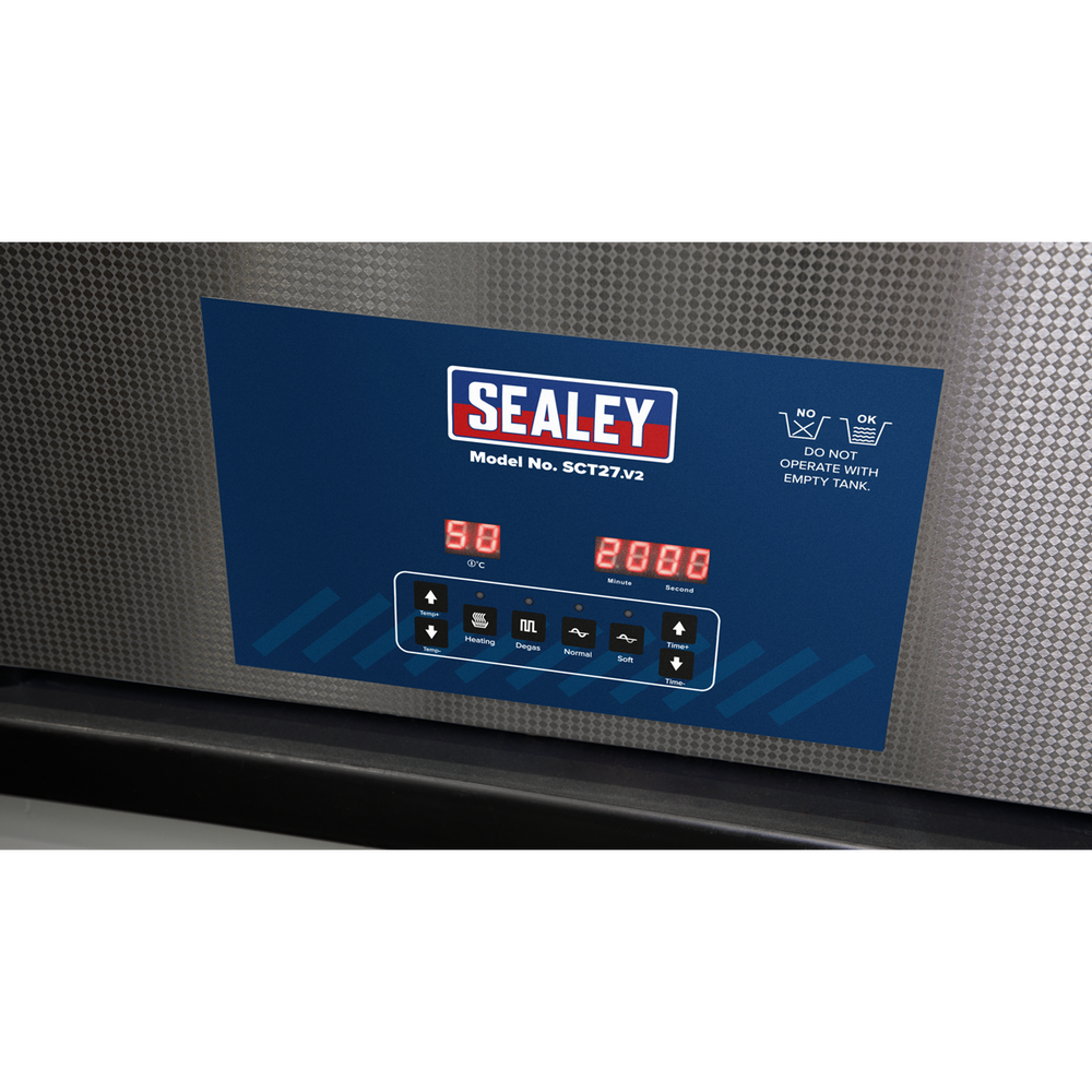 Sealey SCT27 Ultrasonic Cleaner 27L - additional view 6