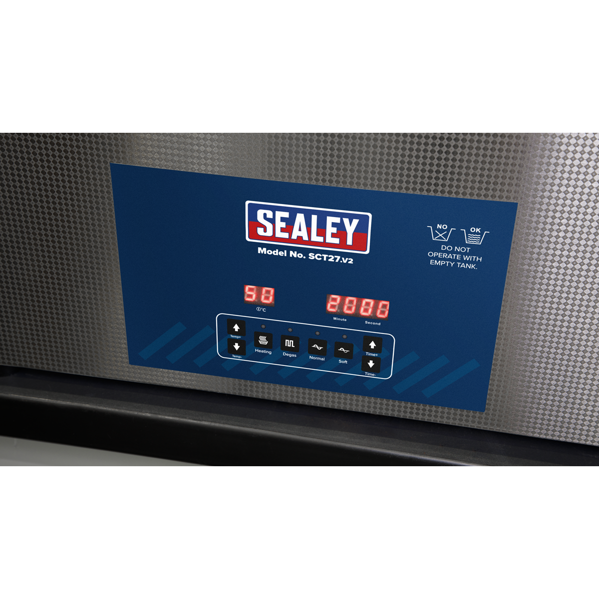 Sealey SCT27 Ultrasonic Cleaner 27L - additional view 6