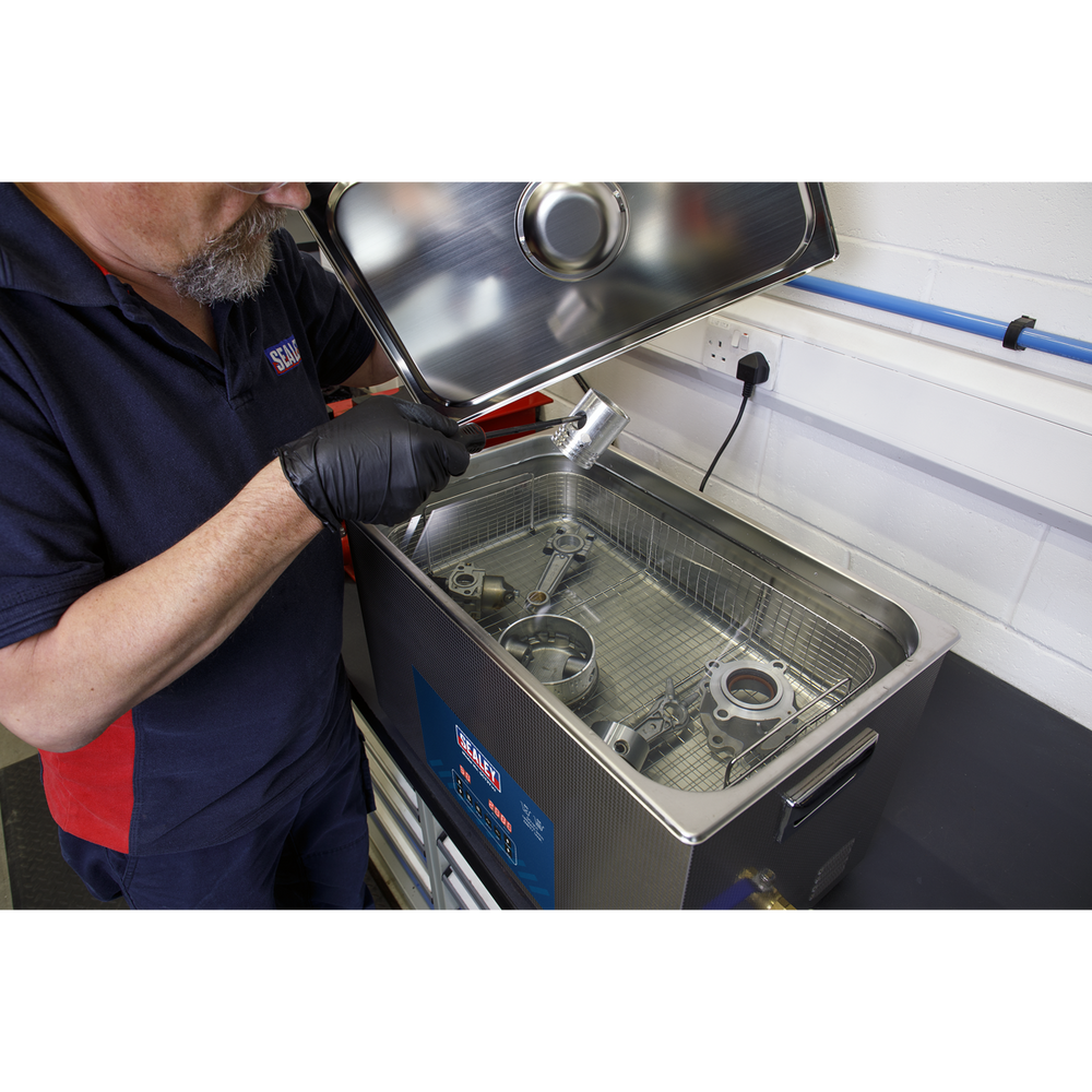 Sealey SCT27 Ultrasonic Cleaner 27L - additional view 8