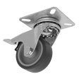 Sealey SCW250SPLEM 50mm Castor Wheel with Swivel Plate & Total Lock