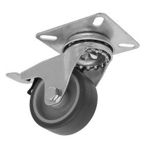 Sealey SCW250SPLEM 50mm Castor Wheel with Swivel Plate & Total Lock
