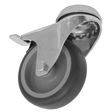 Sealey SCW275SBLEM 75mm Castor Wheel with Bolt Hole & Total Lock