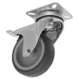 Sealey SCW275SPLEM 75mm Castor Wheel with Swivel Plate & Total Lock