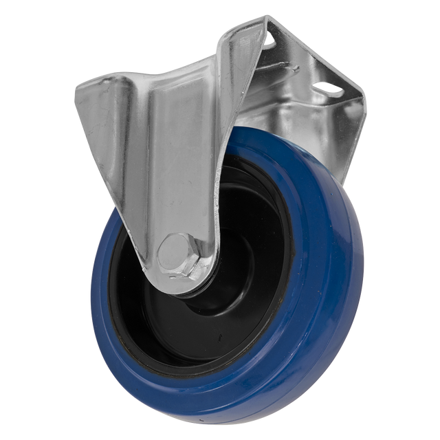 Sealey SCW3125FPEM 125mm Castor Wheel with Fixed Plate