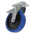 Sealey SCW3200SPL 200mm Castor Wheel with Swivel Plate & Total Lock