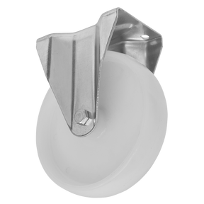 Sealey SCW4100FPEM 100mm Castor Wheel with Fixed Plate
