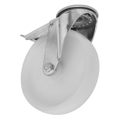 Sealey SCW4100SBLEM 100mm Castor Wheel with Bolt Hole & Total Lock