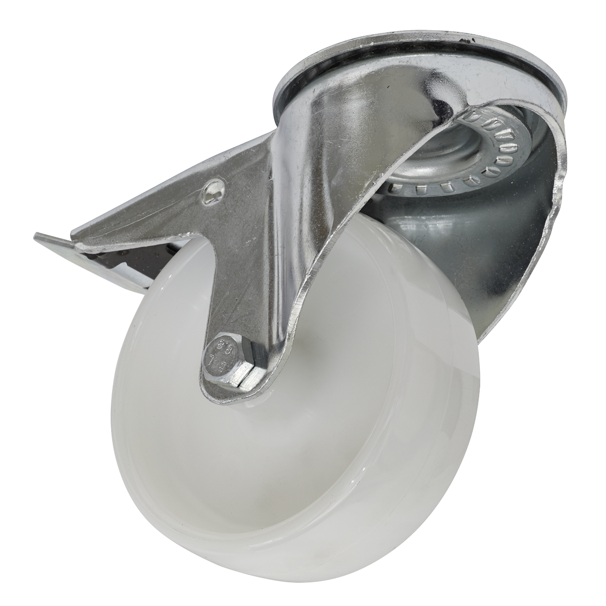 Sealey SCW4100SBL 100mm Castor Wheel with Swivel Bolt Hole & Total Lock