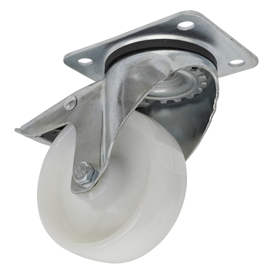 Sealey SCW4100SPL 100mm Castor Wheel with Swivel Plate & Total Lock