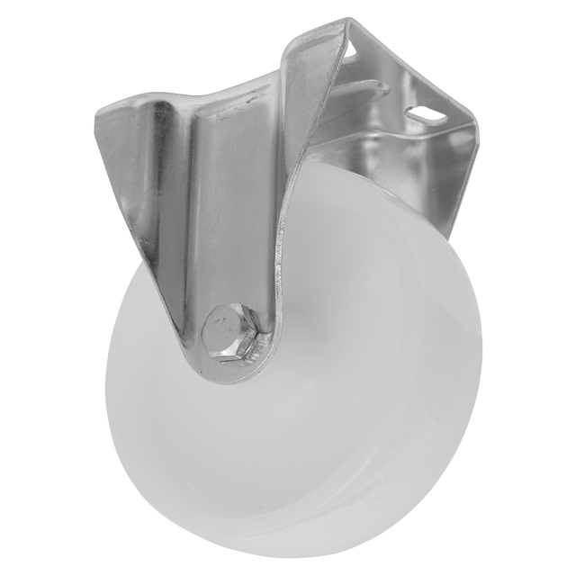 Sealey SCW4125FPEM 125mm Castor Wheel with Fixed Plate