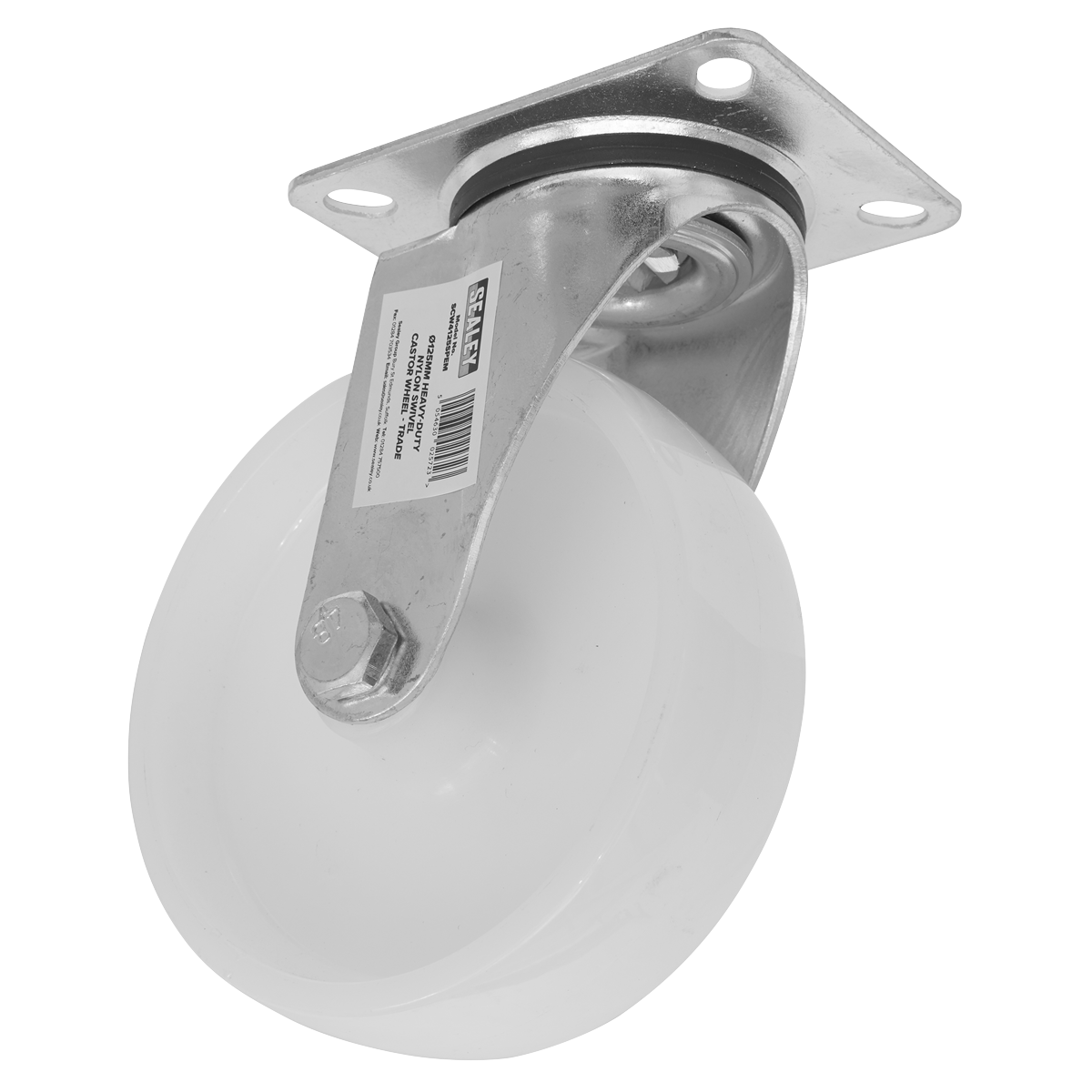 Sealey SCW4125SPEM 125mm Castor Wheel with Swivel Plate