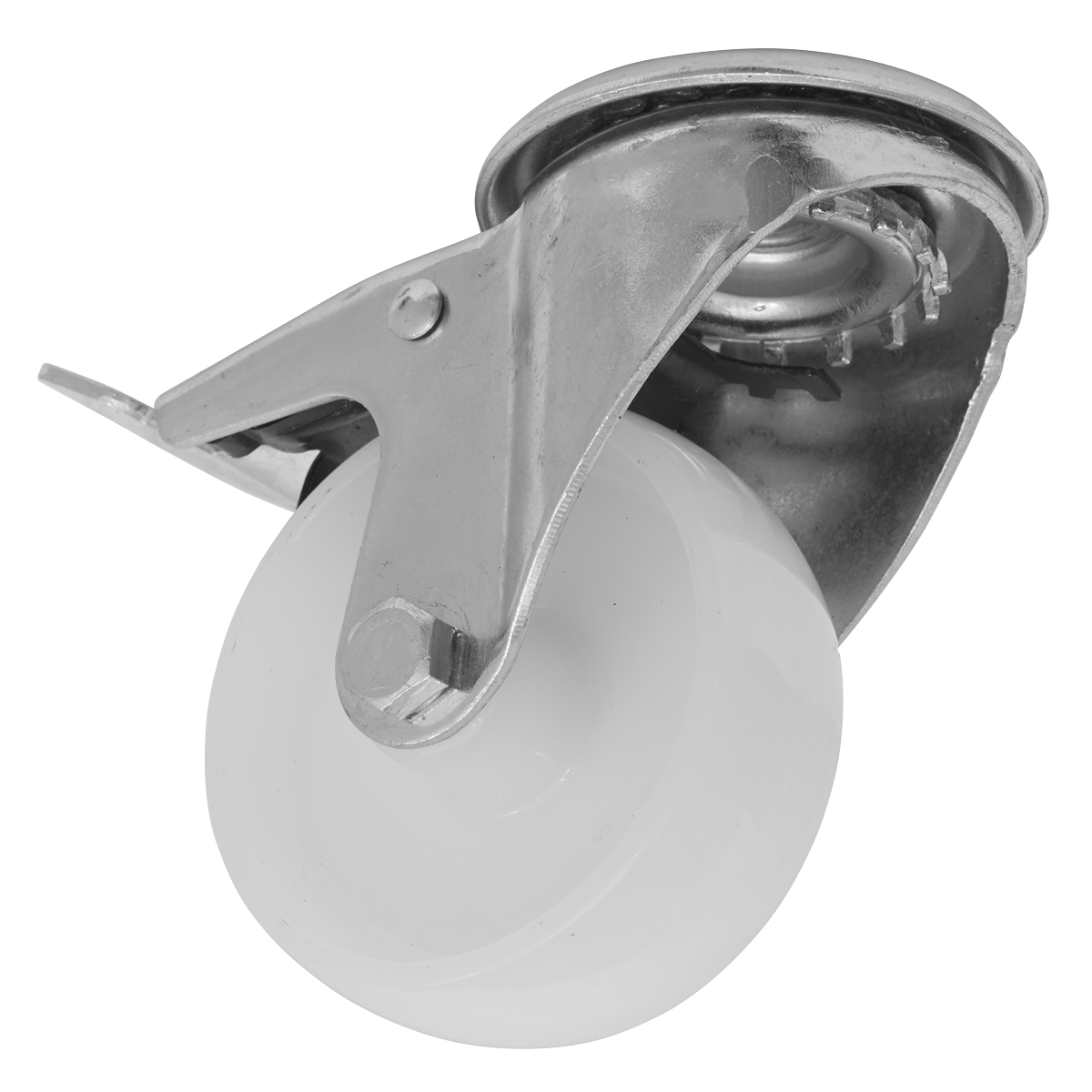 Sealey SCW480SBLEM 80mm Castor Wheel with Bolt Hole & Total Lock