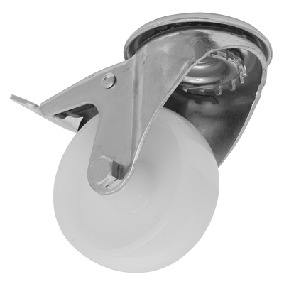 Sealey SCW480SBLEM 80mm Castor Wheel with Bolt Hole & Total Lock