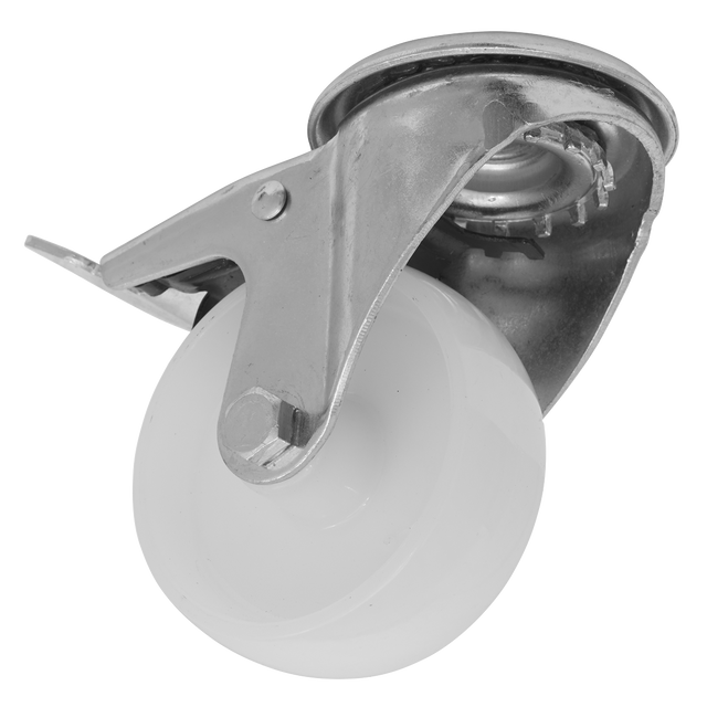 Sealey SCW480SBLEM 80mm Castor Wheel with Bolt Hole & Total Lock