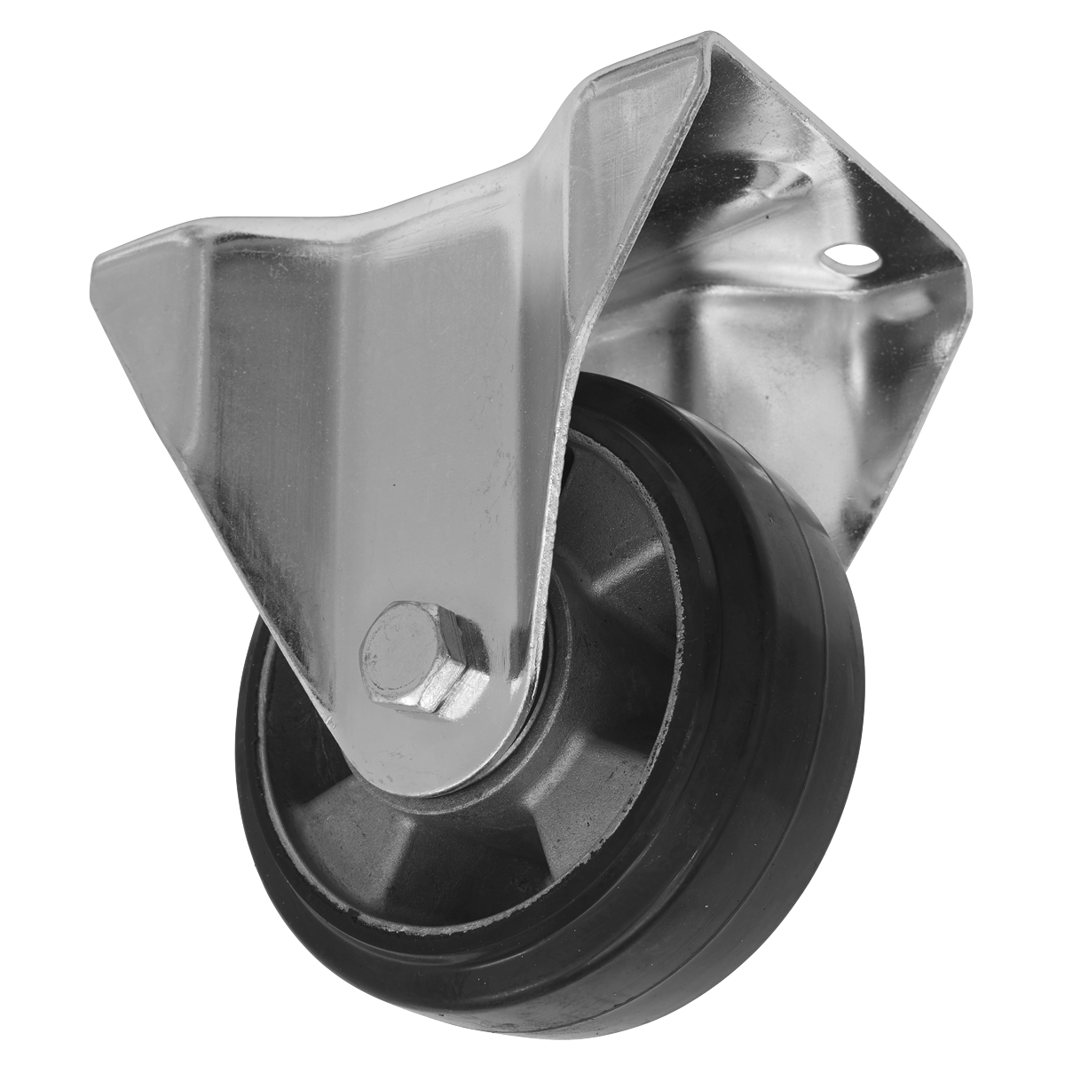 Sealey SCW5125FPEM 125mm Castor Wheel with Fixed Plate