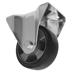 Sealey SCW5125FPEM 125mm Castor Wheel with Fixed Plate