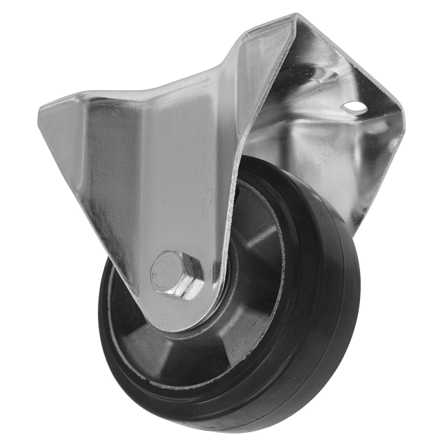 Sealey SCW5125FPEM 125mm Castor Wheel with Fixed Plate