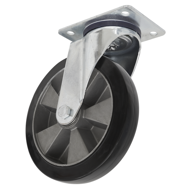 Sealey SCW5125SPEM 125mm Castor Wheel with Swivel Plate