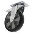 Sealey SCW5125SPLEM 125mm Castor Wheel with Swivel Plate & Total Lock