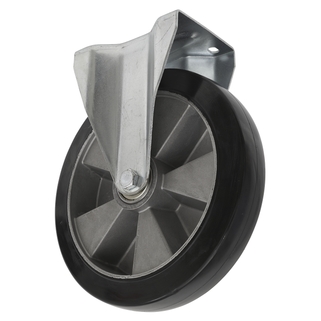 Sealey SCW5200FPEM 200mm Castor Wheel with Fixed Plate