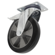 Sealey SCW5200SPLEM 200mm Castor Wheel with Swivel Plate & Total Lock