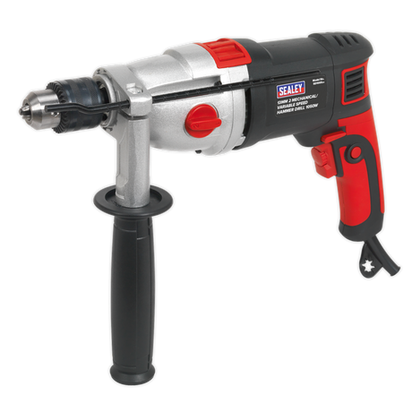 Sealey SD1000 13mm 2 Mechanical Plus Variable Speed Hammer Drill 1050W/230V