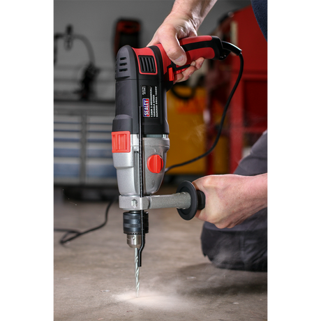 Sealey SD1000 13mm 2 Mechanical Plus Variable Speed Hammer Drill 1050W/230V - additional view 2