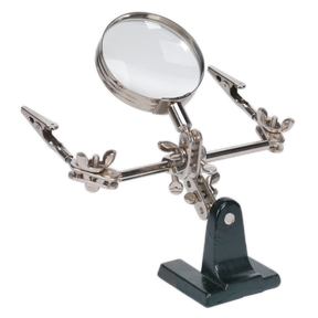 Sealey SD150 Mini Robot Soldering Stand with Magnifier