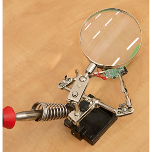 Sealey SD150H Mini Robot Soldering Stand with Magnifier & Iron Holder - additional view 5