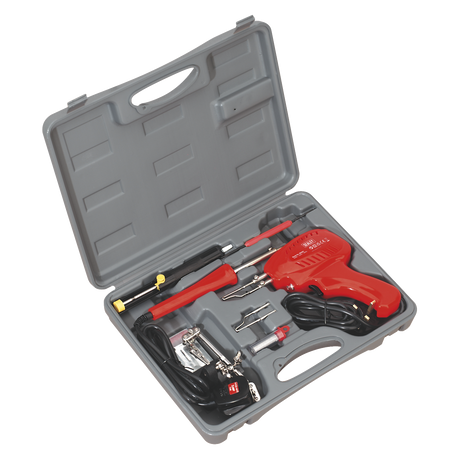 Sealey SD300K Soldering Gun/Iron Kit 230V 8pc