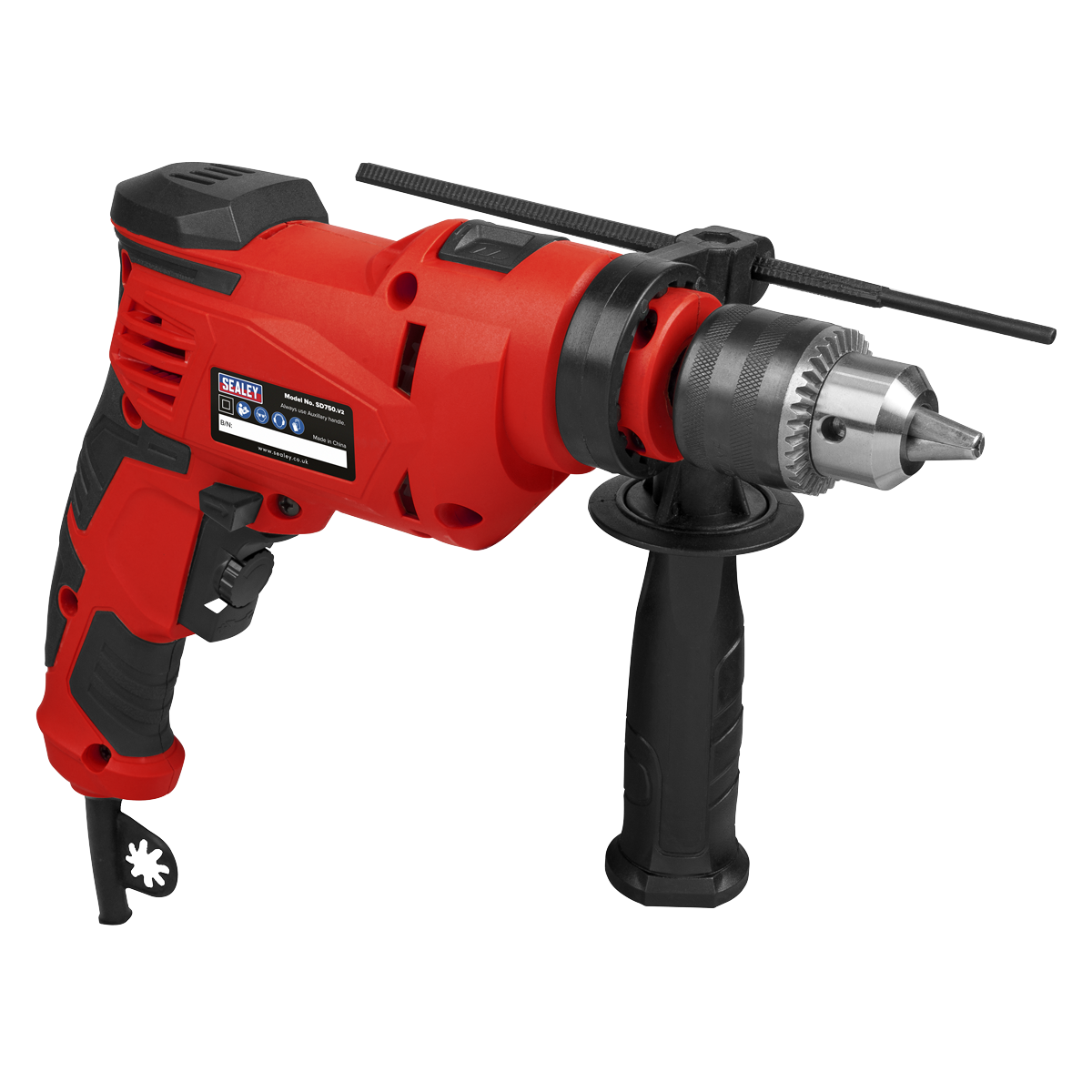 Sealey SD750 13mm Variable Speed Hammer Drill 750W/230V - additional view 2
