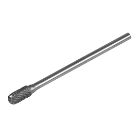 Sealey SDB02XL Tungsten Carbide Rotary Burr Extra-Long Cylindrical Ball Nose 10mm