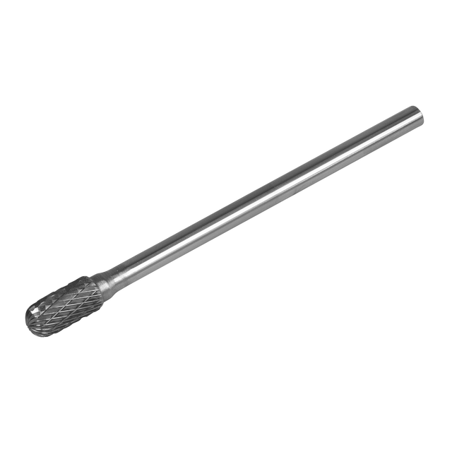 Sealey SDB02XL Tungsten Carbide Rotary Burr Extra-Long Cylindrical Ball Nose 10mm