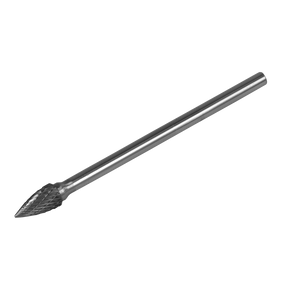 Sealey SDB03XL Tungsten Carbide Rotary Burr Extra-Long Arc Pointed Nose 10mm