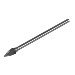 Sealey SDB03XL Tungsten Carbide Rotary Burr Extra-Long Arc Pointed Nose 10mm