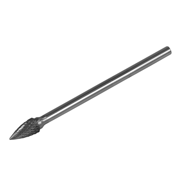 Sealey SDB03XL Tungsten Carbide Rotary Burr Extra-Long Arc Pointed Nose 10mm