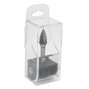Sealey SDB03 Arc Pointed Nose Tungsten Carbide Rotary Burr 10mm - additional view 2