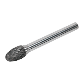 Sealey SDB04 Oval Tungsten Carbide Rotary Burr 10mm