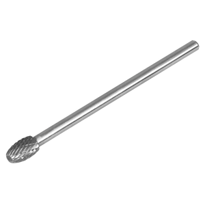 Sealey SDB04XL Tungsten Carbide Rotary Burr Extra-Long Oval 10mm