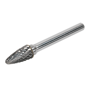 Sealey SDB05 Arc Round Nose Tungsten Carbide Rotary Burr 10mm