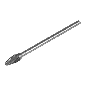 Sealey SDB05XL Tungsten Carbide Rotary Burr Extra-Long Arc Round Nose 10mm